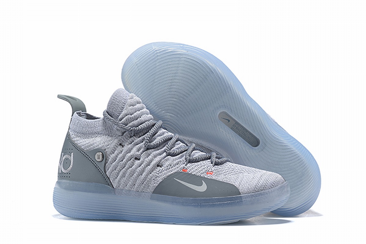 Nike KD 11 Shoes Wolf Grey